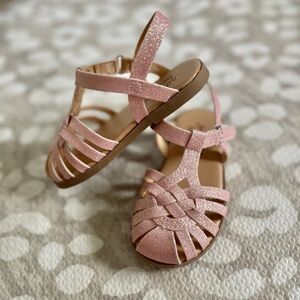 Jumping Beans toddler 6 sparkle sandals